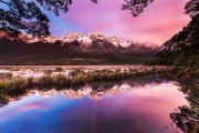 Mirror Lakes - Fiordland National Park, New Zealand