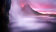 Iceland-under-waterfall