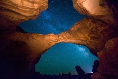 Double Arch - Arches National Park, Utah, USA