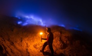 Blue Fires - Ijen Crater - Java, Indonesia
