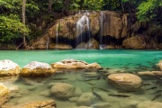 Erawan Falls, Kanchanaburi, Thailand